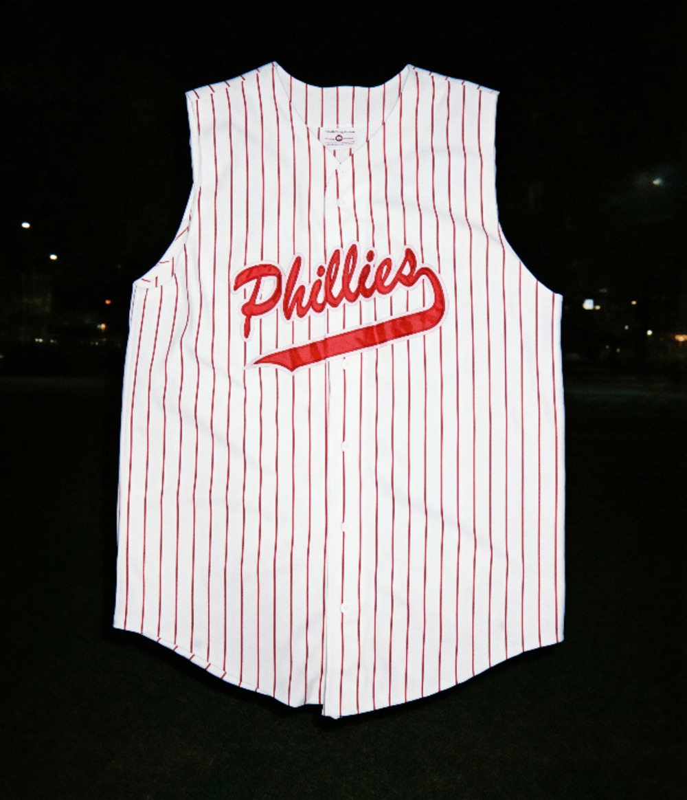 Vintage Teamwork Athletic Apparel PHL Phillies Sleeveless Baseball Jersey #11